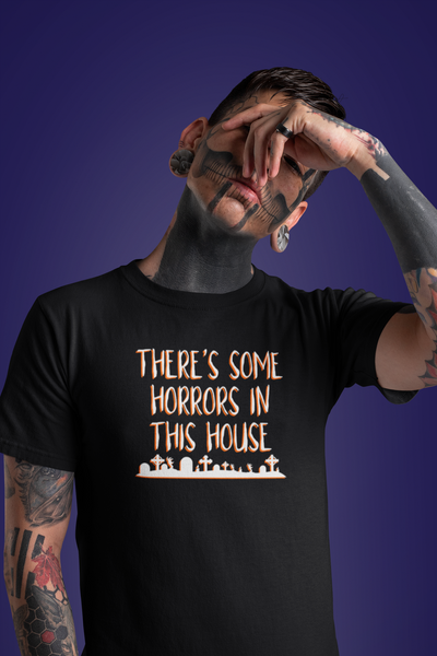 There's Some Horrors In This House Short Sleeve Tee